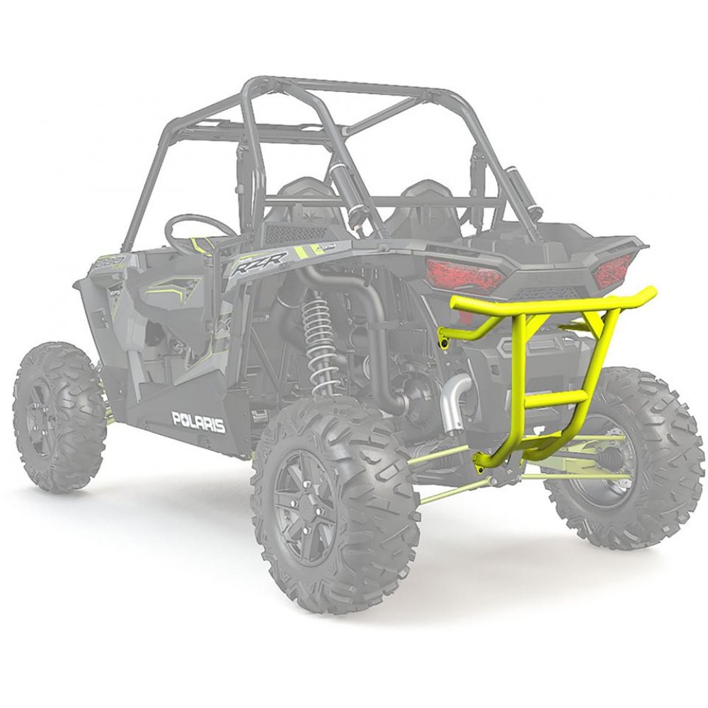 Polaris Rear Low Profile Bumper - Lime Squeeze Item # 2881589-630